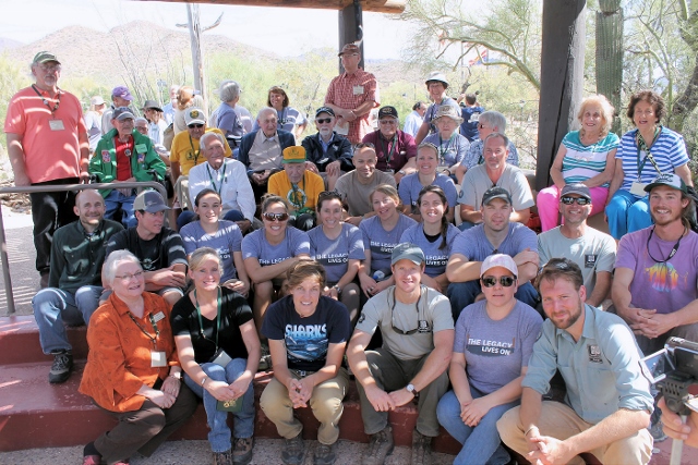 CCC Legacy members gathered at a chapter event